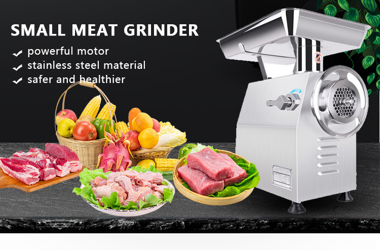 Commercial Frozen Meat Mincer Multi Function Home Use Stainless Steel Electric Chicken Meat Grinder Chopper