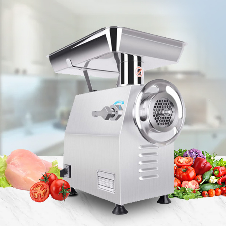 Commercial Frozen Meat Mincer Multi Function Home Use Stainless Steel Electric Chicken Meat Grinder Chopper