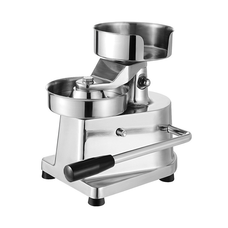 Bayern Manual Commercial Stainless Steel High Quality Meat Hamburger Forming Patty Maker Press Machine