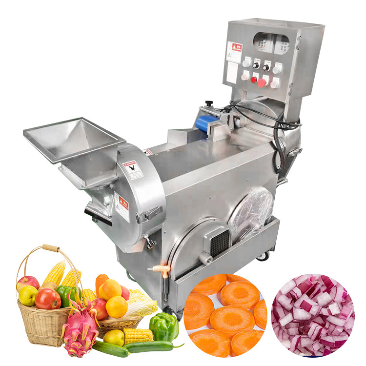 Restaurant use Multifunction Industrial slicer shredder Electric dicing machine vegetable cutter