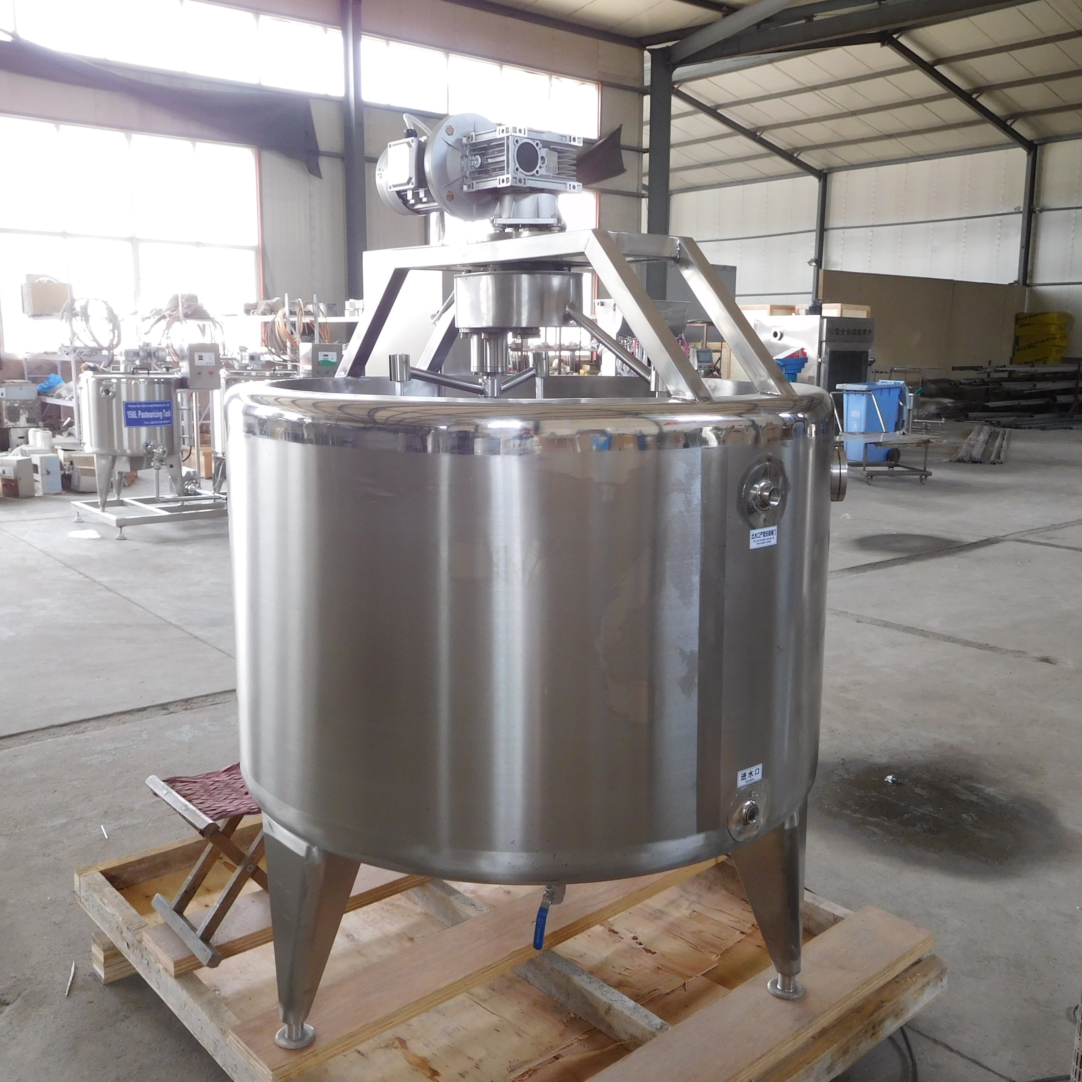 Small Dairy Processing Line/Flavour Milk Yogurt Production Machinery