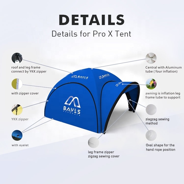 3D Design Custom Advertising Promotion Inflatable Dome Tent Event Giant Air Gazebo Exhibition Event Tent