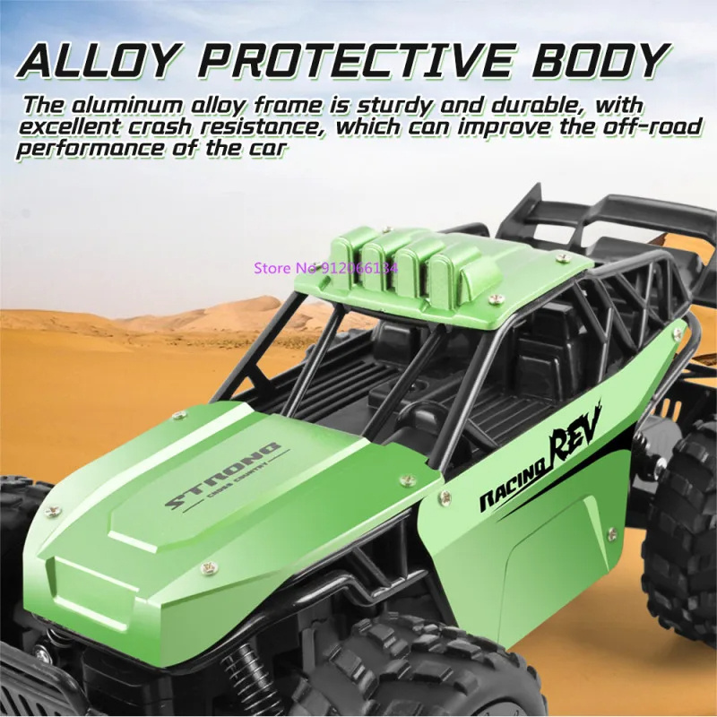 Hot Selling 1/16 Remote Control Rc High Speed Monster Trucks Climbing 4x4 Alloy Electric Plastic Remote Control Car for Kids