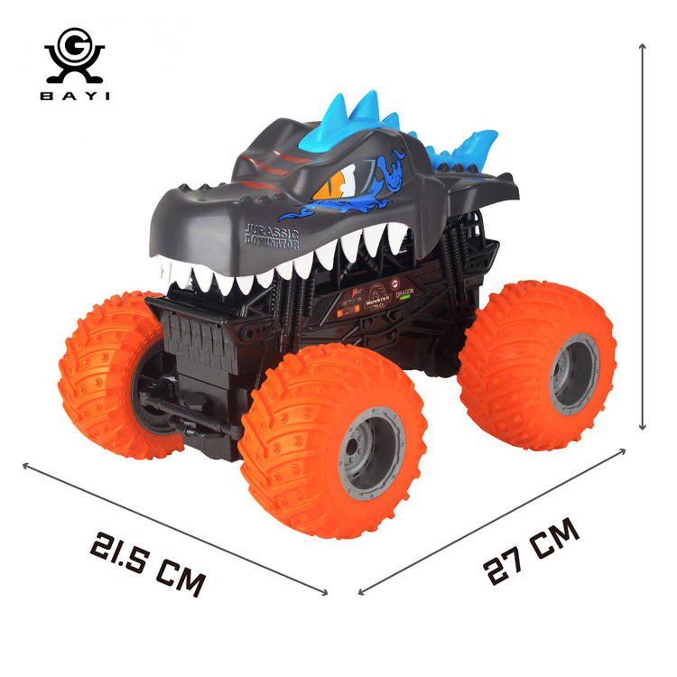 2.4Ghz Mini Rc Cartoon Monster Truck Remote Control Large Foot Animal Vehicles Monster Climbing Toy Trucks For kids