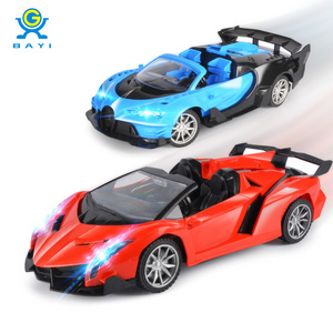 1/16 4CH Remote Control Car Toys Simulation Vehicles Electric Music Radio Controller Sports Cars Model for Kids with Light