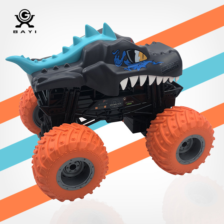 2.4Ghz Mini Rc Cartoon Monster Truck Remote Control Large Foot Animal Vehicles Monster Climbing Toy Trucks For kids