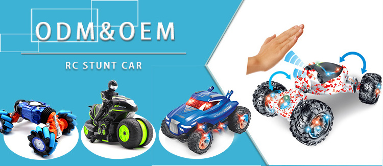 Best Choice 2.4GHz RC Cars Hyper Wheels Stunt Car Toy Remote Control 360 Flips Rotating Double Sided 4WD Stunt Toy Car