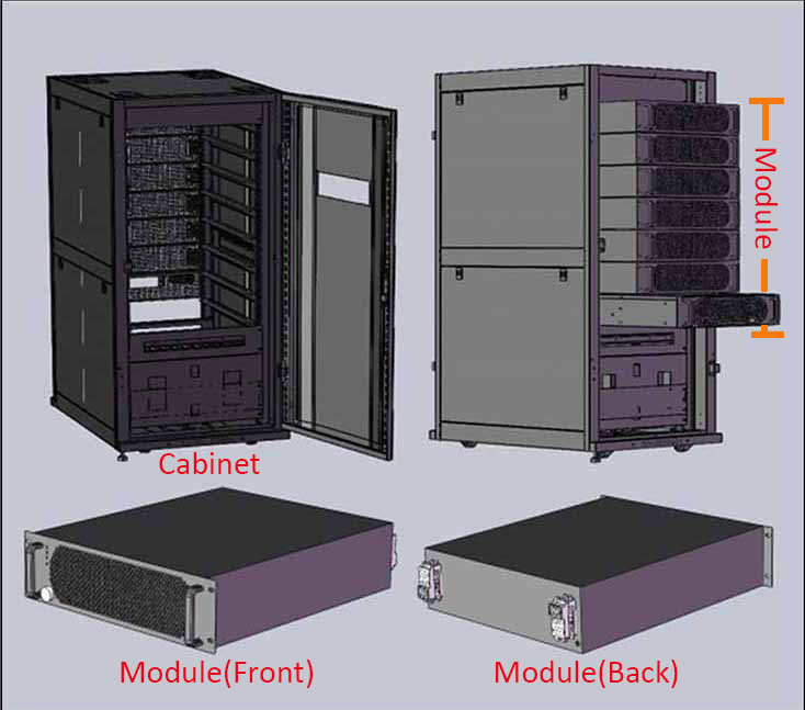 20KW to 200KW modular multi-mode hybrid on and off grid solar power inverter renewable 20 kw solar inverter on off grid hybrid