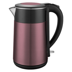 2021 New Arrivals 2.0L New design colorful 304 Stainless Steel  Food-grade  Electric Kettle