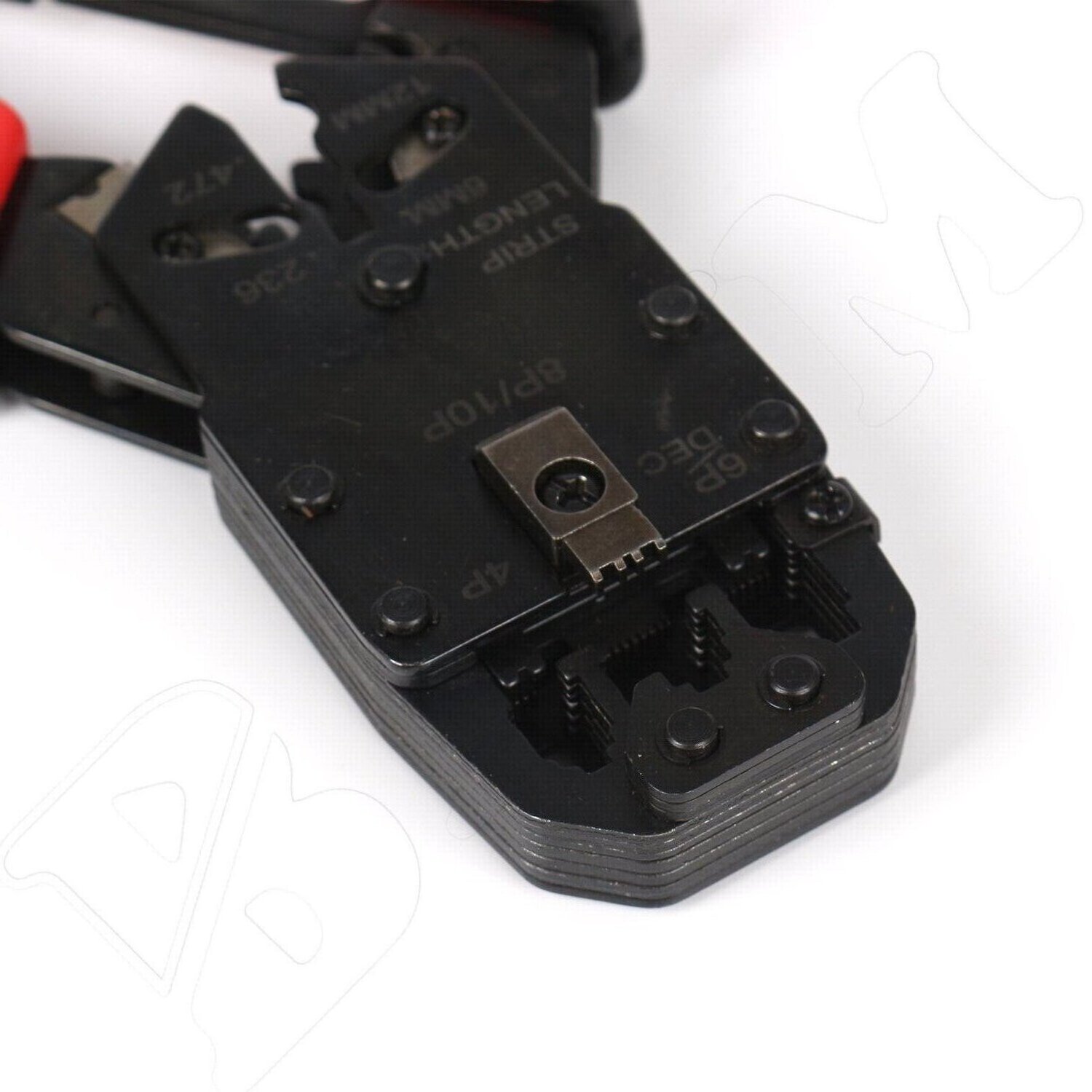 BAYM Rj45 Rj11 Rj12 Wire Lan Network Cable Crimping Tool Strip Crimp Pc Network Tool 10p/8p/6p/4p BMT-200AR