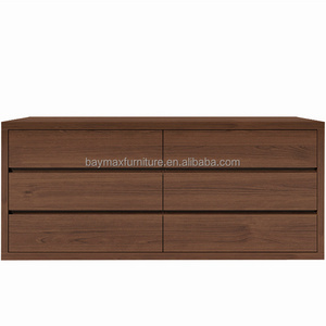 Simple modern bedroom livingroom chest of drawers dressers 6 drawers bedroom furniture