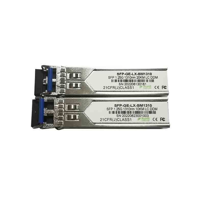 1000BASE-LX SFP 1310nm 20km DOM LC SMF Transceiver Module SFP-GE-LX-SM1310