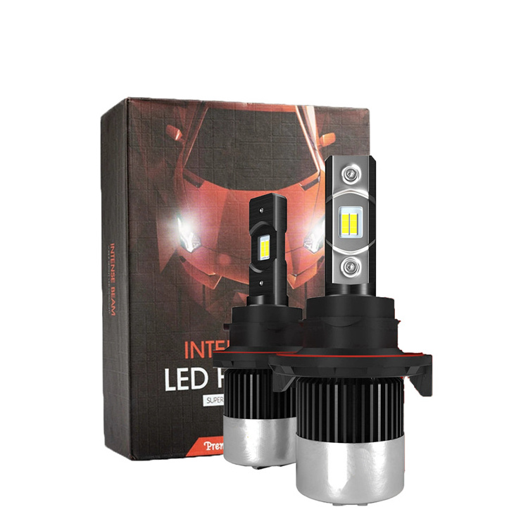 2*pieces Mini LED Headlamp 16000lm R3 H4 H7 H11 H13 9004 9005 9006 H4 Led Headlight Bulb 30w