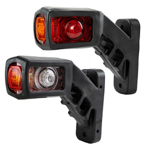 HST-21652 Stalk LED Marker Lights 12/24V Side Outline Lamps e-mark Truck Trailer Lorry Emark,CE- approved light lamp