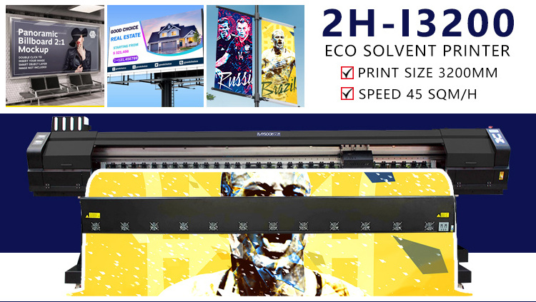 DX5/DX7/XP600/4720/I3200 head digital inkjet printer 6 feet eco solvent printer /sublimation Inkjet printer machine