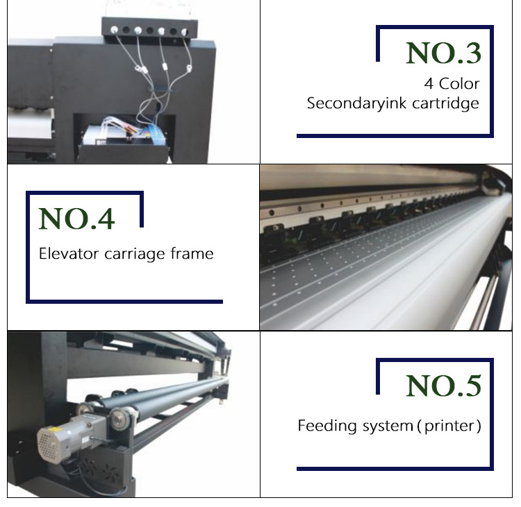 CE approved flex banner sticker paper printing machine small size 6ft 8ft 10ft 24 inch 60cm xp600 eco solvent printer