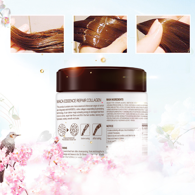 Karseell Keratin Treatment Collagen Nourishing Deep Repair Hair Protein Treatment Professional Salon Hair Mask