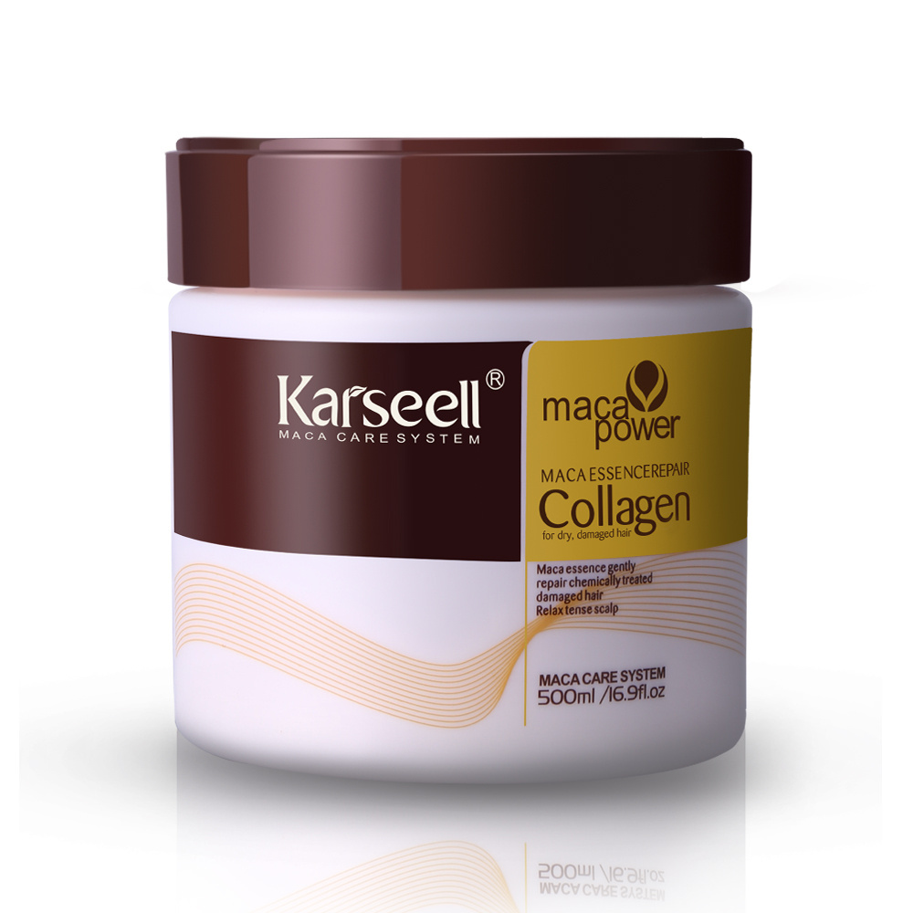 Karseell Private Label Hair Products For Dry And Damaged Hair Collagen Hair Mask Karseell Collagen 500ML