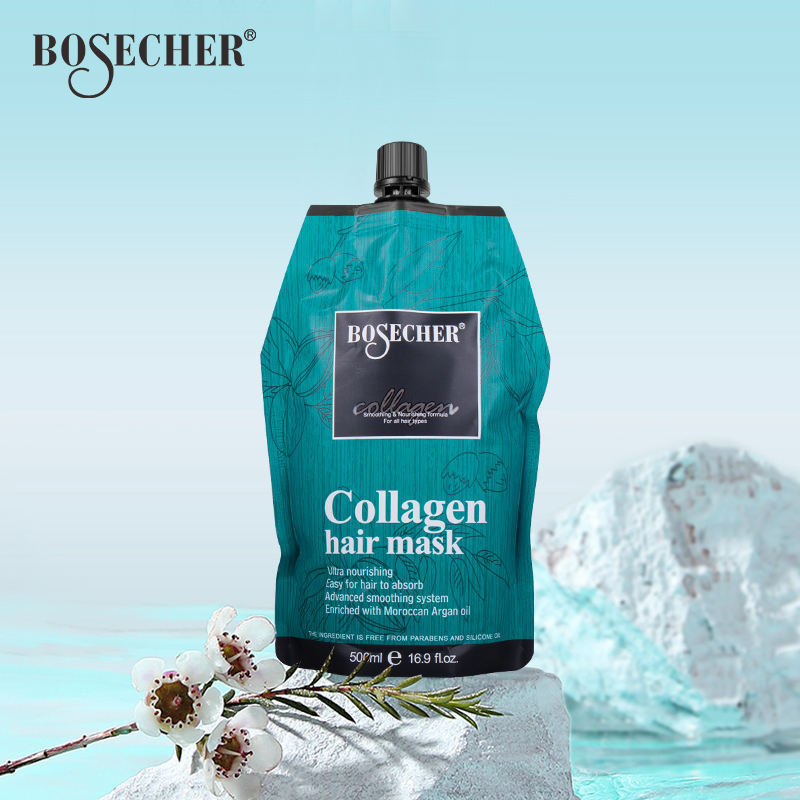 Private label hair products for dry and damaged hair collagen hair mask  Karseell collagen 500ML