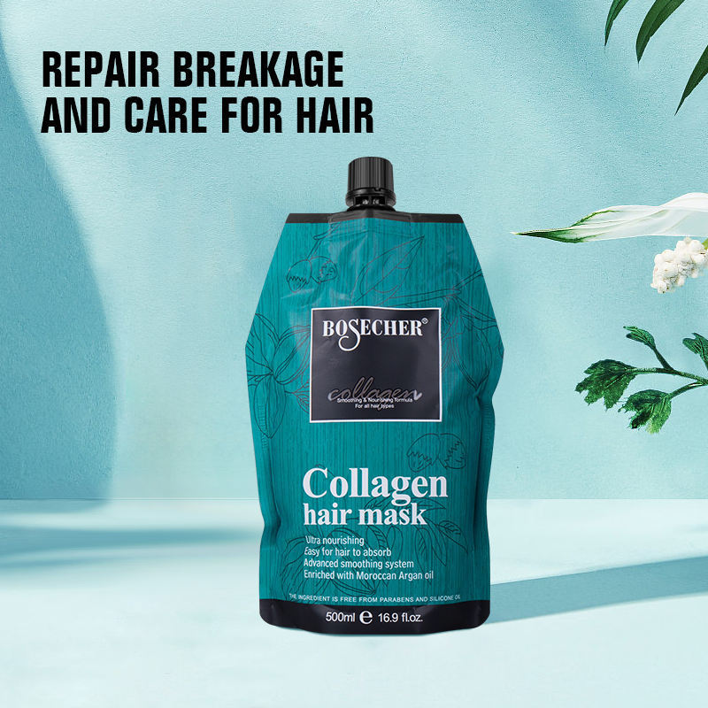 Private label hair products for dry and damaged hair collagen hair mask  Karseell collagen 500ML