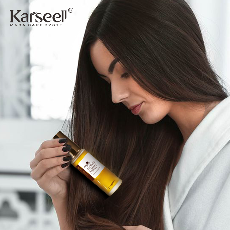 Karseell Private Label Organic Strenthening Repair Hair Treatment Extract Hair Growth Oil Argan Oil