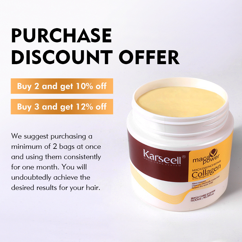 Karseell Original Protein Hair Mask Argan Oil Nature Deep Repairing Collagen Hair Mask