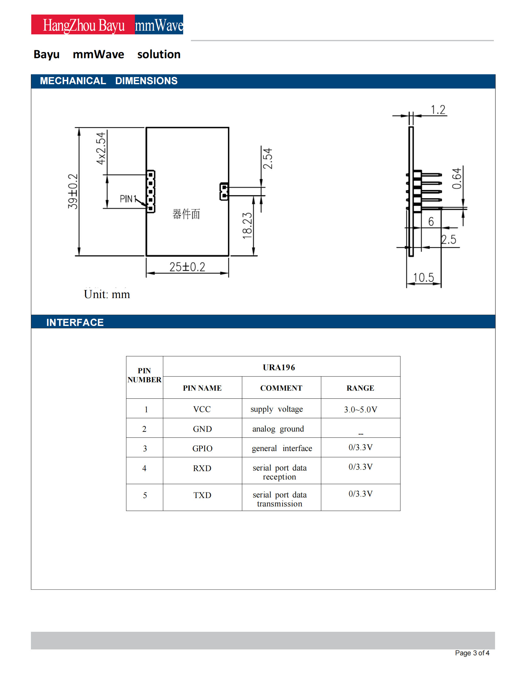 24GHz Integrated radar sensor with geomagnetic and millimeter wave radar for berth occupancy detection