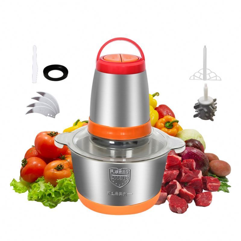 meat grinder machine portable handheld electric dough kneading machine meat grinder with chopper