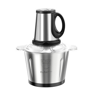 3l commercial multi-function food processor meat and vegetable  chopper grinder stainless steel electric meat chopper