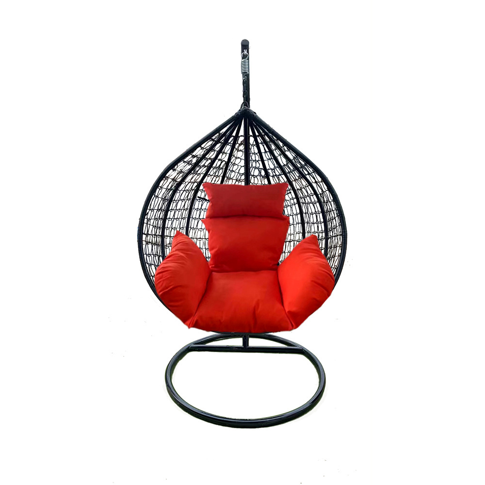 Hot Sales Wholesale Outdoor Garden Hotels Lounge Round Rattan Hanging Swing Chair