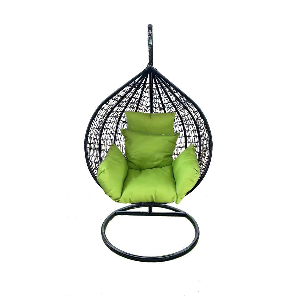 Hot Sales Wholesale Outdoor Garden Hotels Lounge Round Rattan Hanging Swing Chair