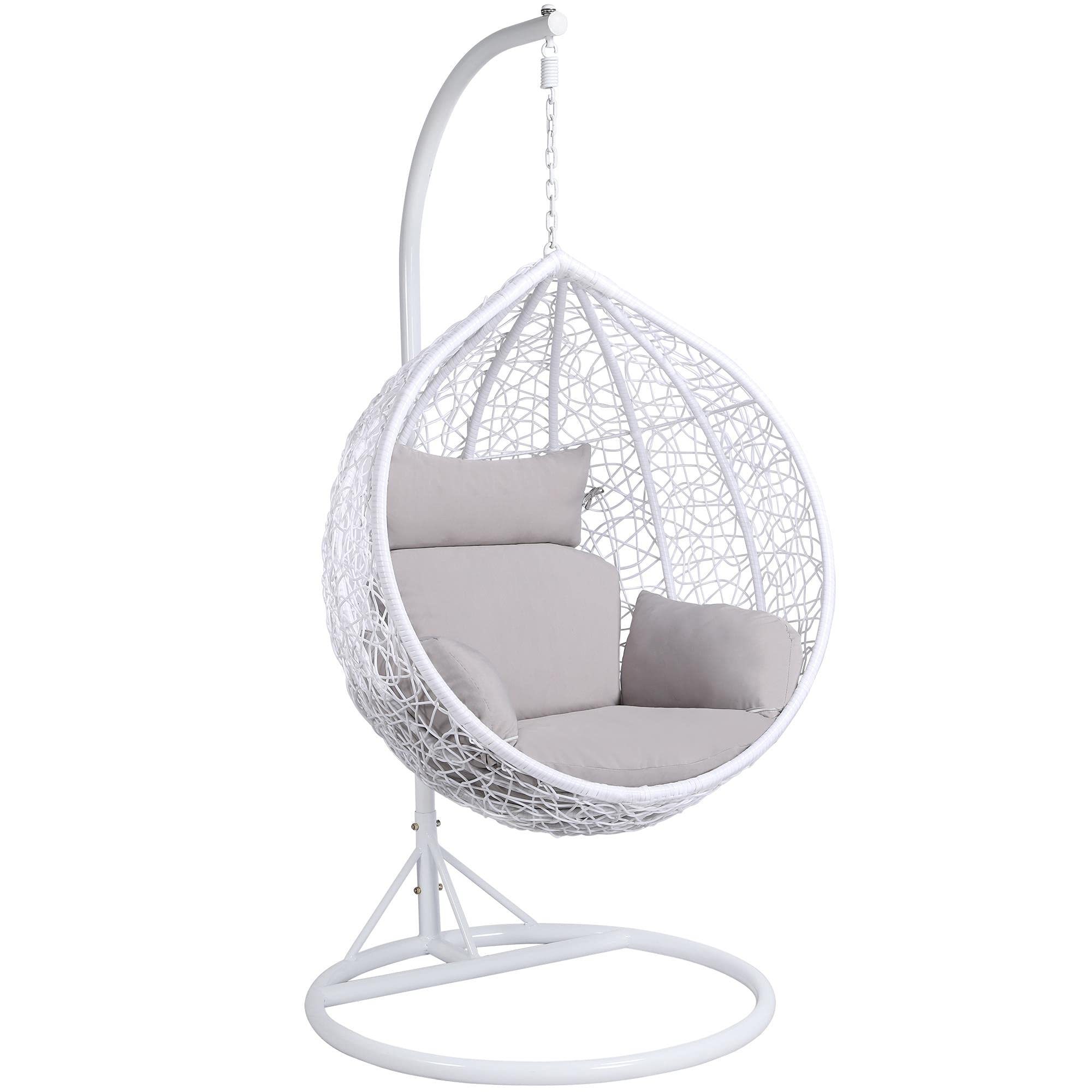 New Arrival Leisure Facilities Patio Swings Metal China Led Illuminated Patio Swing Chair Courtyard Patio Swings Egg Chair