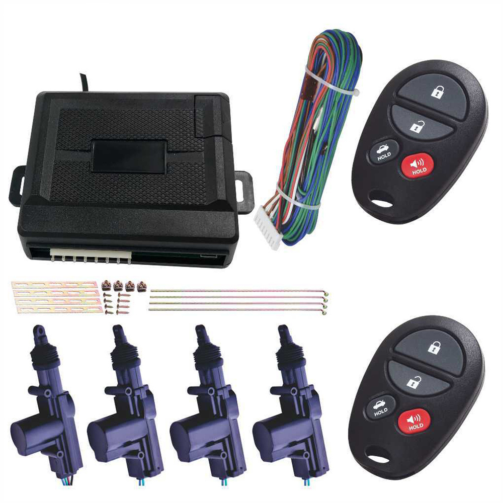 2023 high quality electric actuator DC motor remote control car central locking system with lock & unlock & trunk release