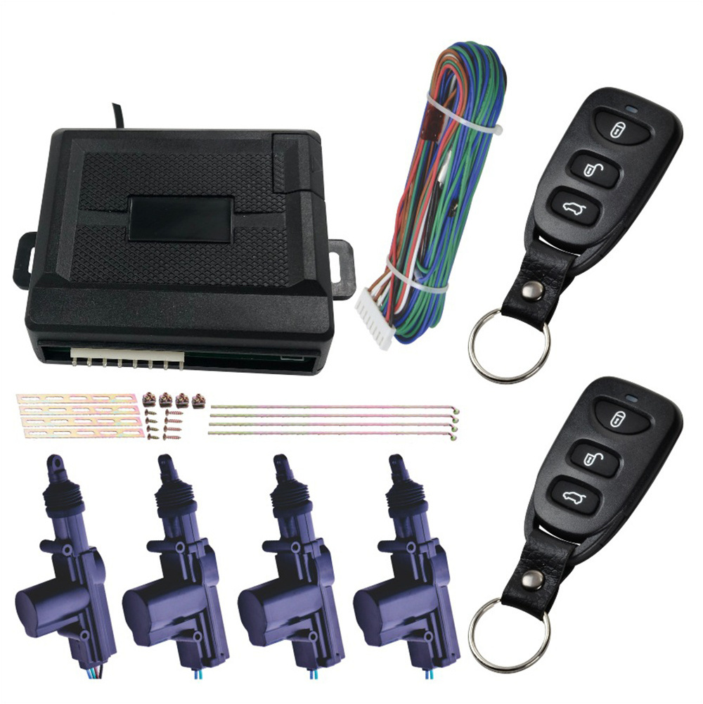 2023 high quality electric actuator DC motor remote control car central locking system with lock & unlock & trunk release