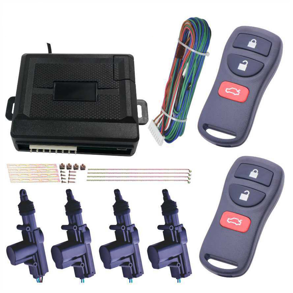 2023 high quality electric actuator DC motor remote control car central locking system with lock & unlock & trunk release