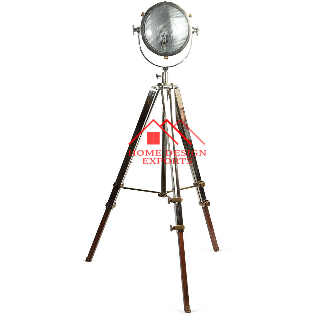 Steel Spot Light Floor Lamp for Bedroom Decor Handmade Decorative Metal Spot Light Floor Lamp with Tripod Lamp Best seller