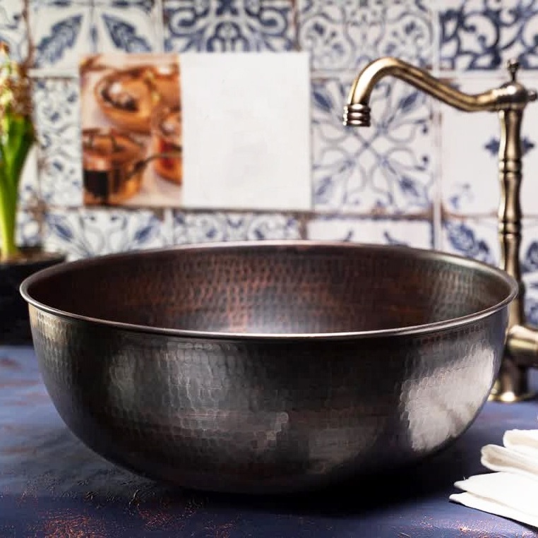 Handmade Copper Antique Wash Basin