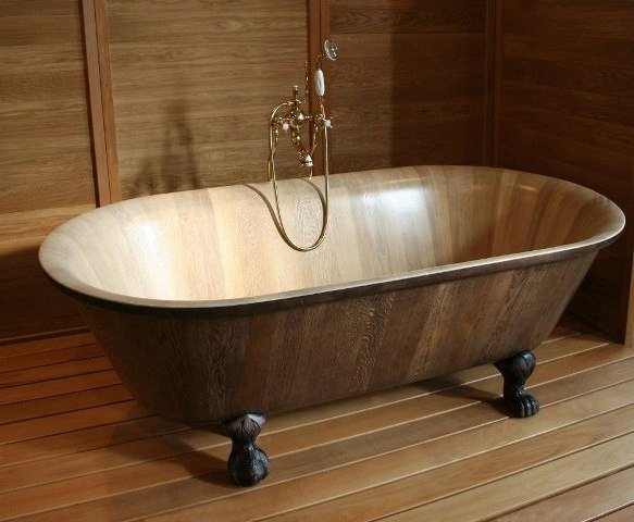 Brass Tub, Shiny Polished Bath Tub, Freestanding Metal Bathtub