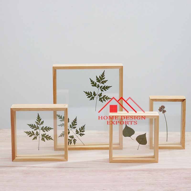 Glass Photo Frame with Metal Frames for Indoor & Outdoor Decor 2023 New Design Hexagonal Shape Picture Frames for Sale