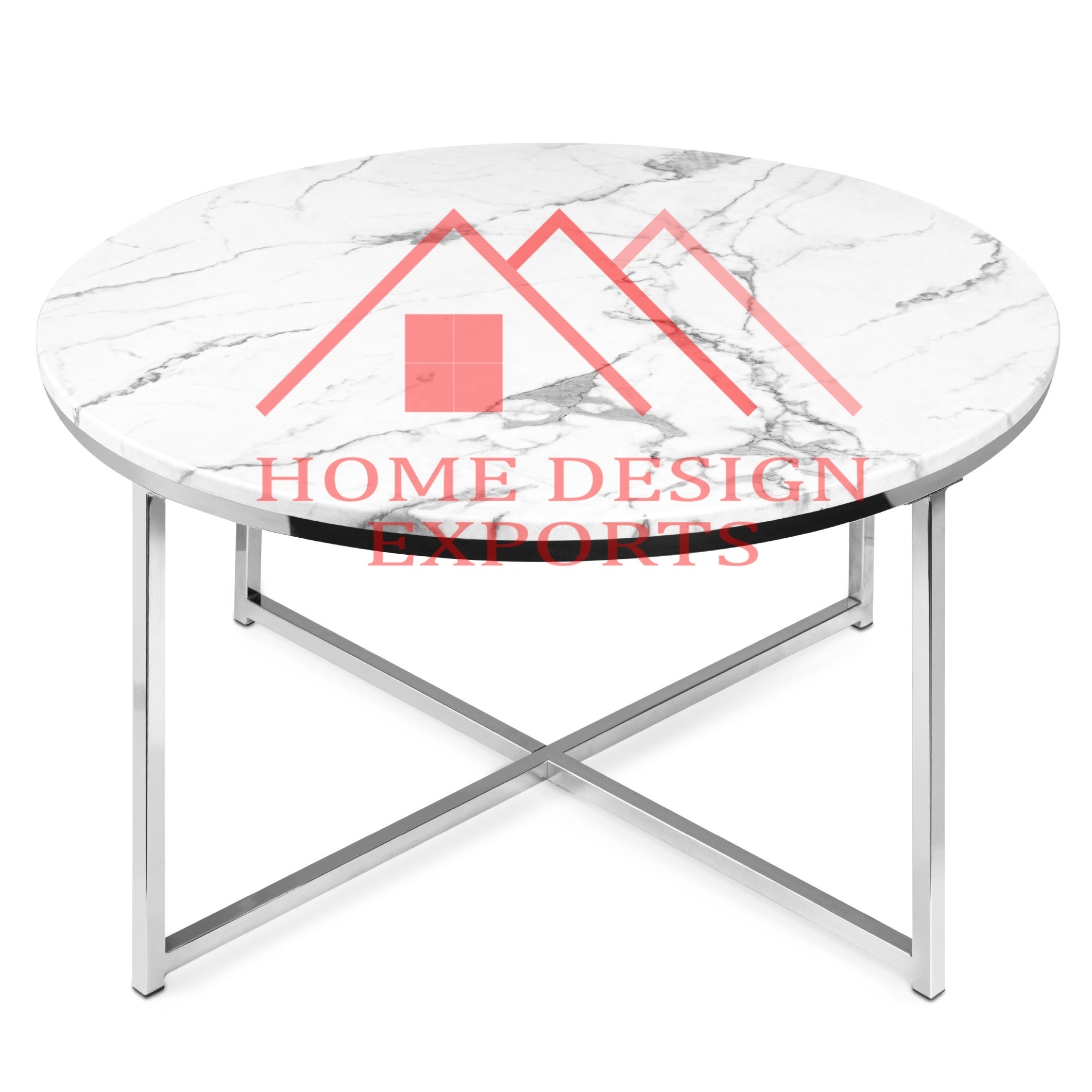 Living Room Center Table on White Marble Top Best Choice Products Marble Modern Living Room Round Accent Side Coffee Table