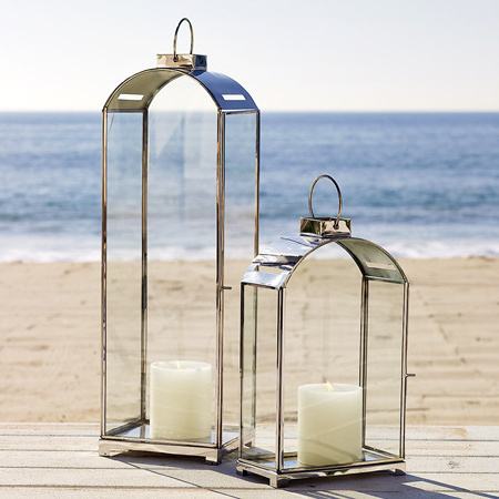 Stainless Steel Lantern Metal Lantern Silver Lantern