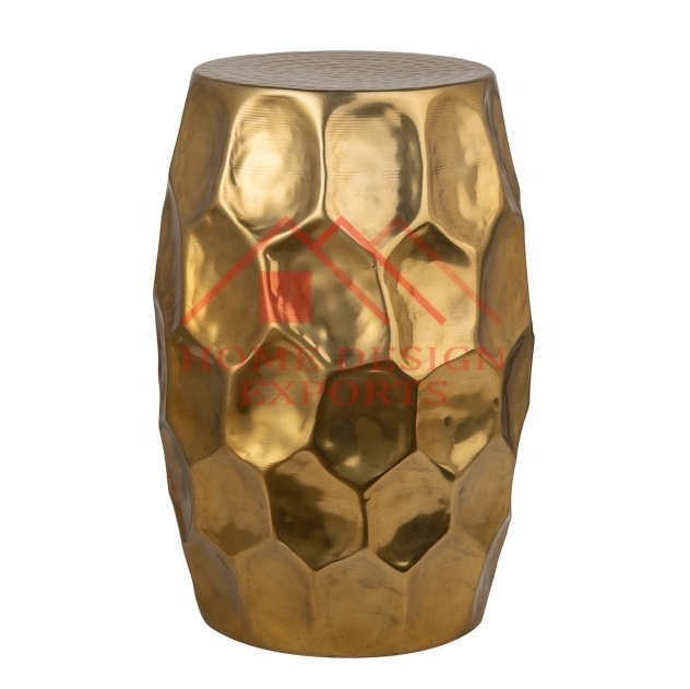 Golden Drum Tables Living Room Furniture