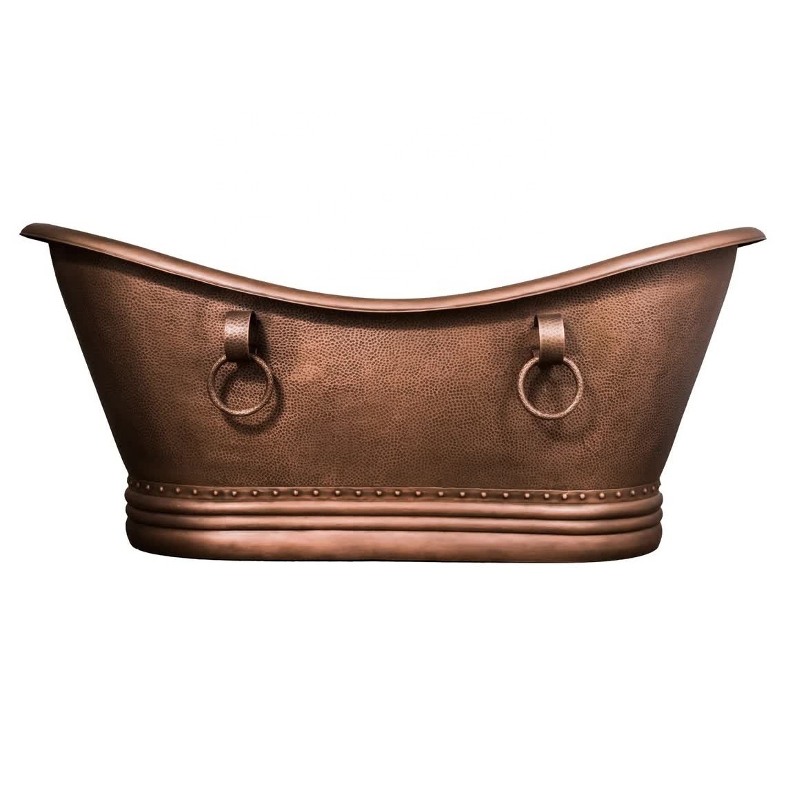 Handmade Copper bathtub Classic Design Hot Selling 2024 Copper Bath Tub Fofr Home Hotel At Wholesale Price