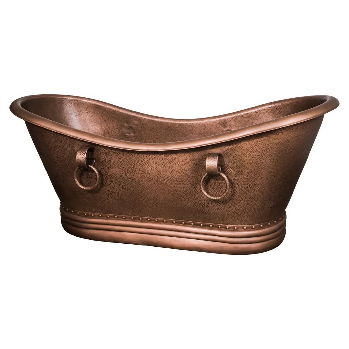 Handmade Copper bathtub Classic Design Hot Selling 2024 Copper Bath Tub Fofr Home Hotel At Wholesale Price