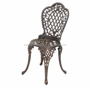 ALUMINIUM CHAIR, CAST ALUMINIUM CHAIR, ALUMINIUM OUTDOOR CHAIR