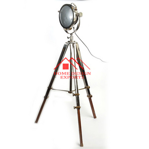 Steel Spot Light Floor Lamp for Bedroom Decor Handmade Decorative Metal Spot Light Floor Lamp with Tripod Lamp Best seller