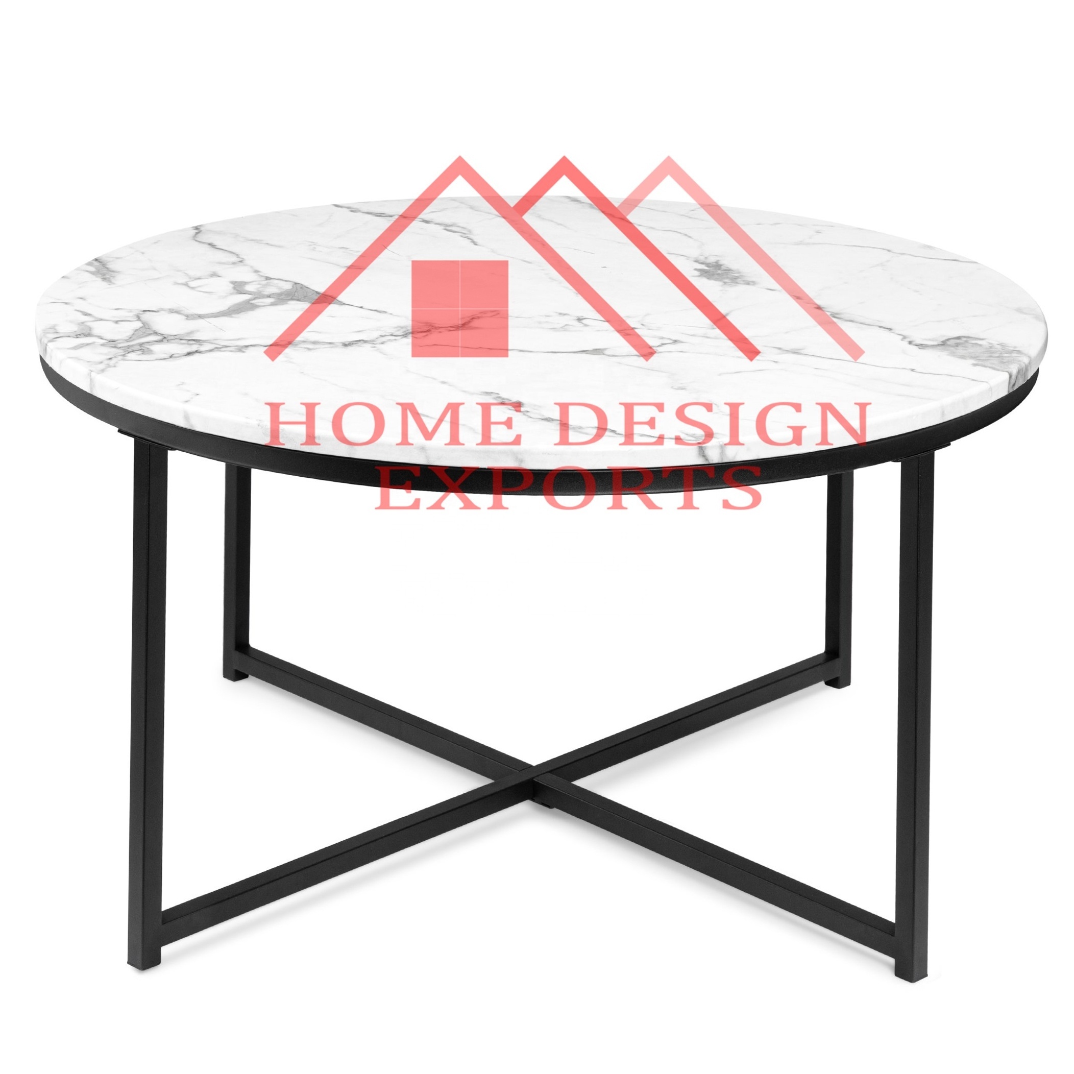 Living Room Center Table on White Marble Top Best Choice Products Marble Modern Living Room Round Accent Side Coffee Table