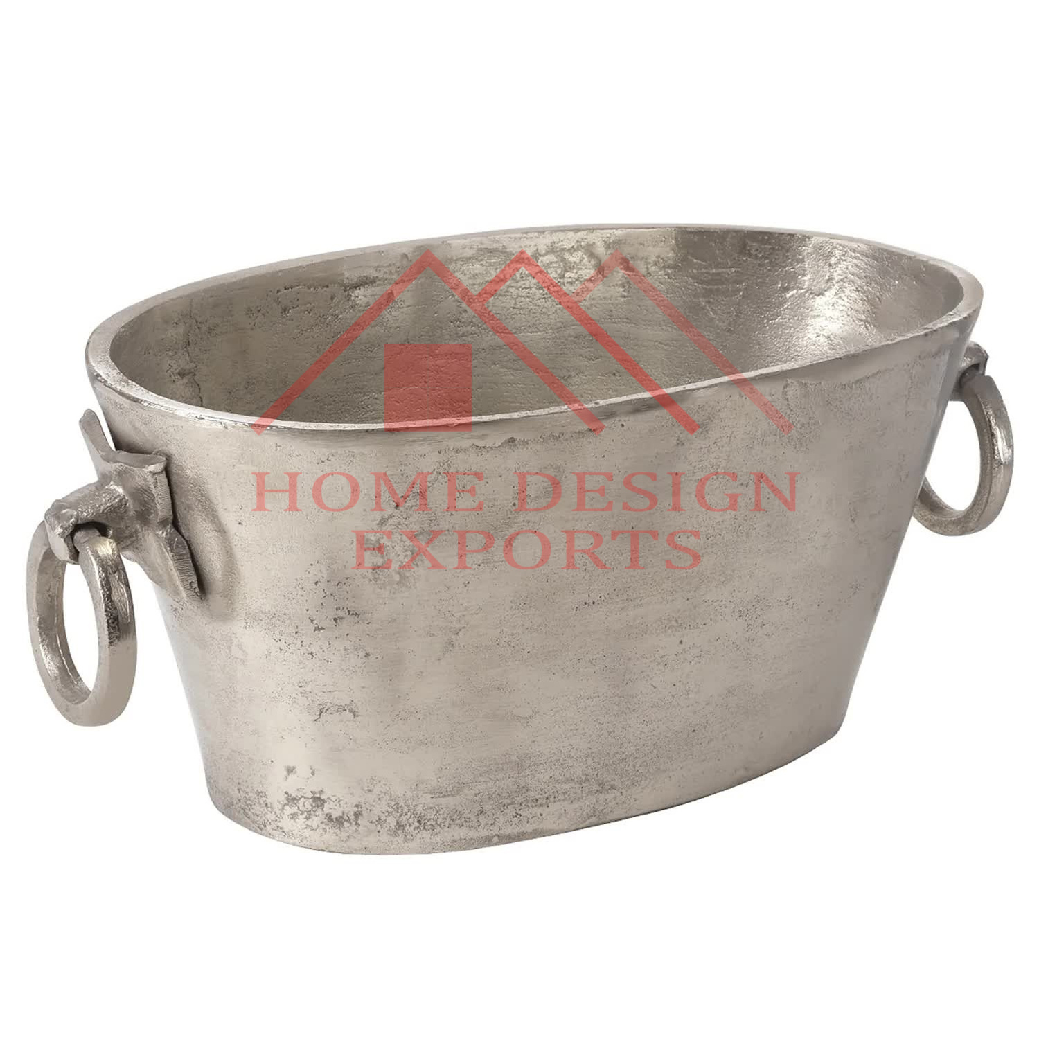 Gold Antique Aluminium Ice Bucket