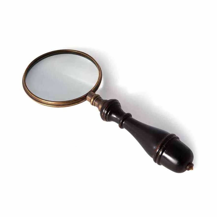 Wooden Handle Magnifying Glass