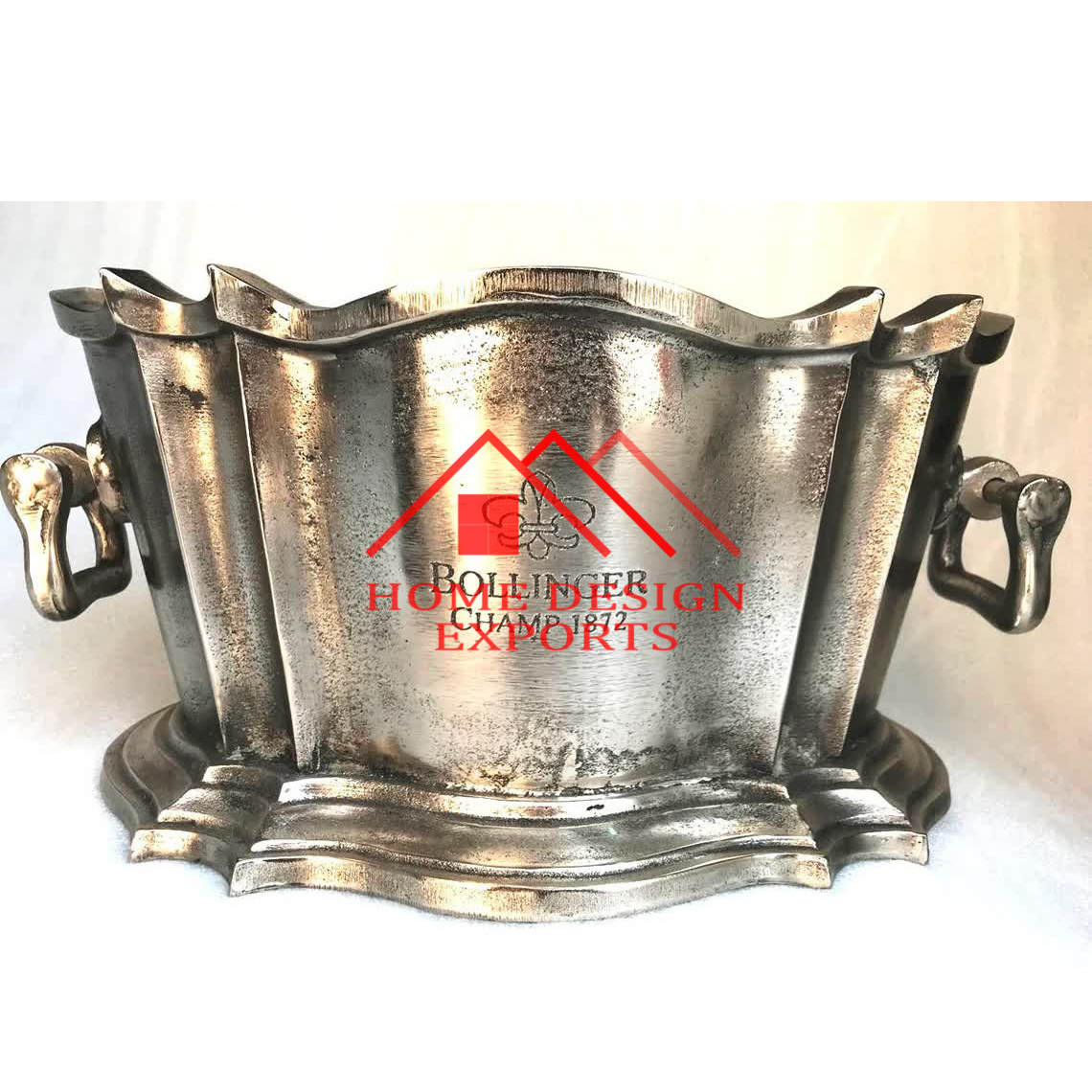 Gold Antique Aluminium Ice Bucket